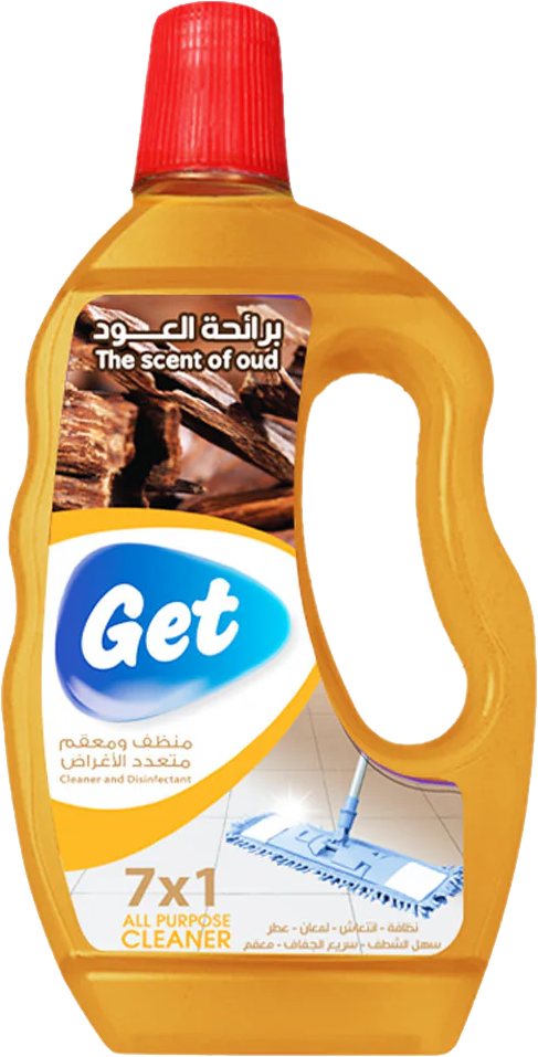 سائل جيت منظف ومعقم متعدد الأغراض ، برائحة العود، 730 جرام