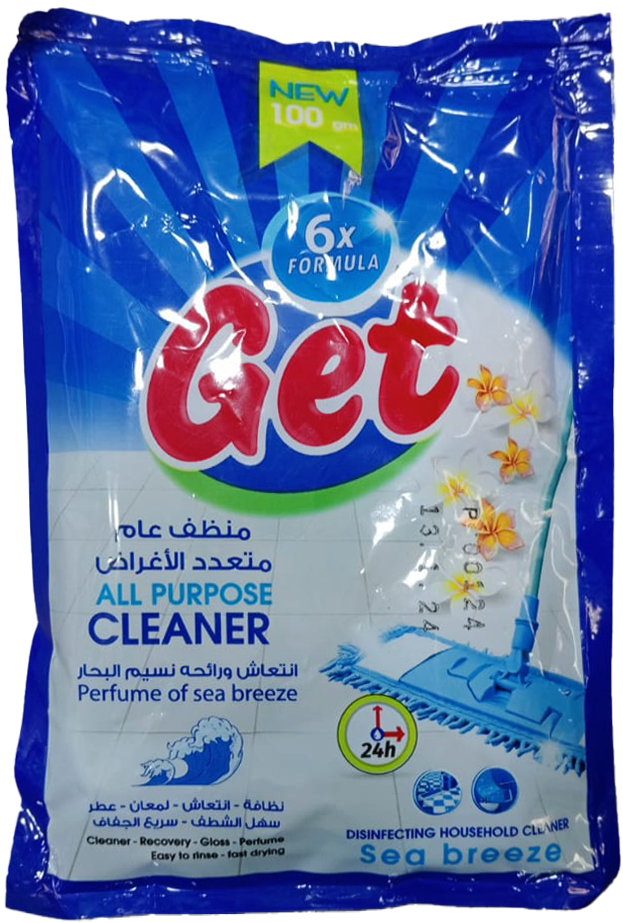 سائل جيت منظف عام متعدد الأغراض ، برائحة نسيم البحر ، 100 جرام