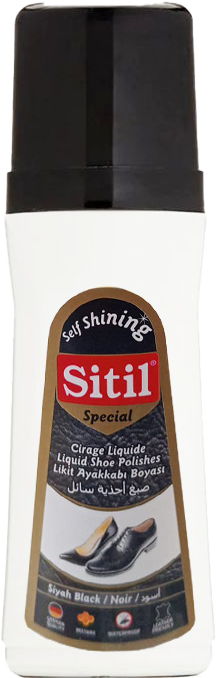 سيتيل ملمع احذية سائل ، أسود ، 80 مل