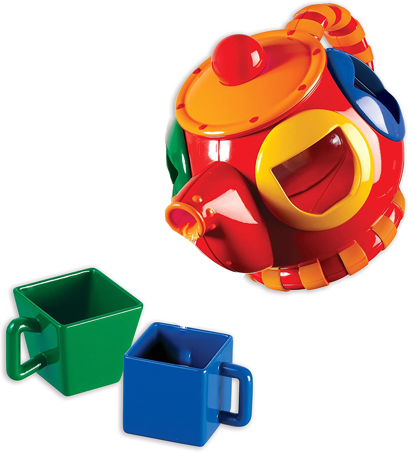 Tolo shape recognition game, in the shape of a teapot