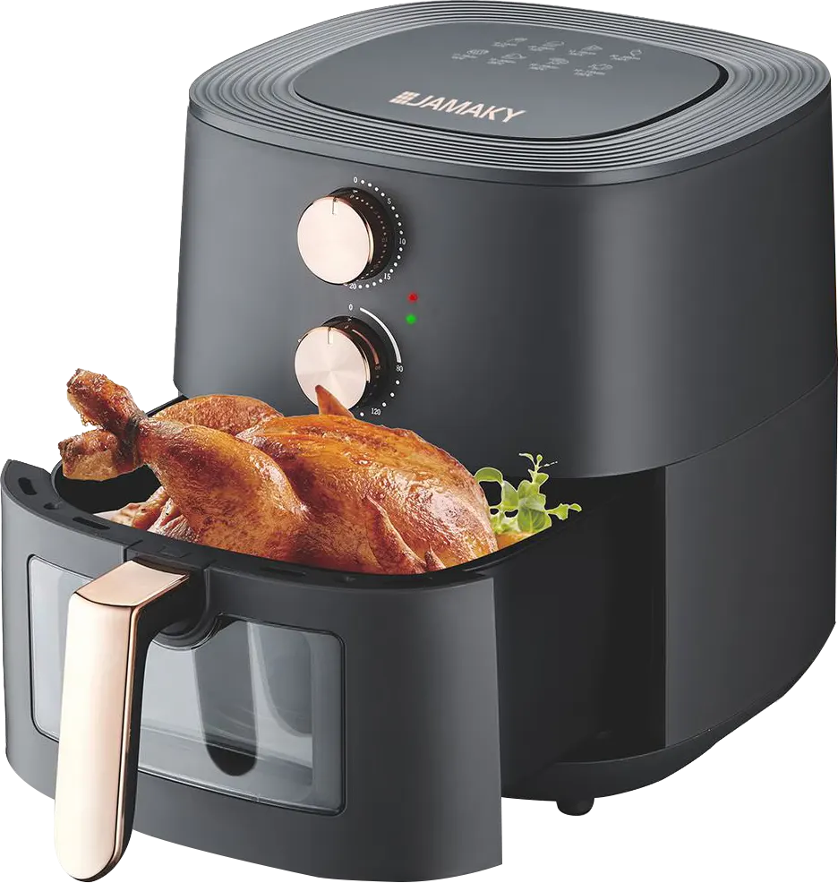 Jamaky  Air Fryer, 1800 Watts, 7 Liters, Black, JMK5007