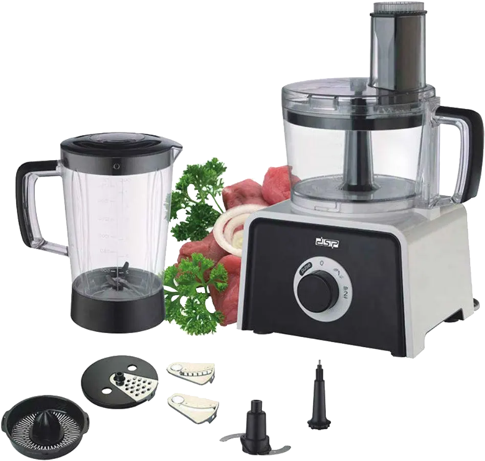 DSP Food Processor 400W, 1.5L, 2 Speeds, Black*White, Model KJ3002A