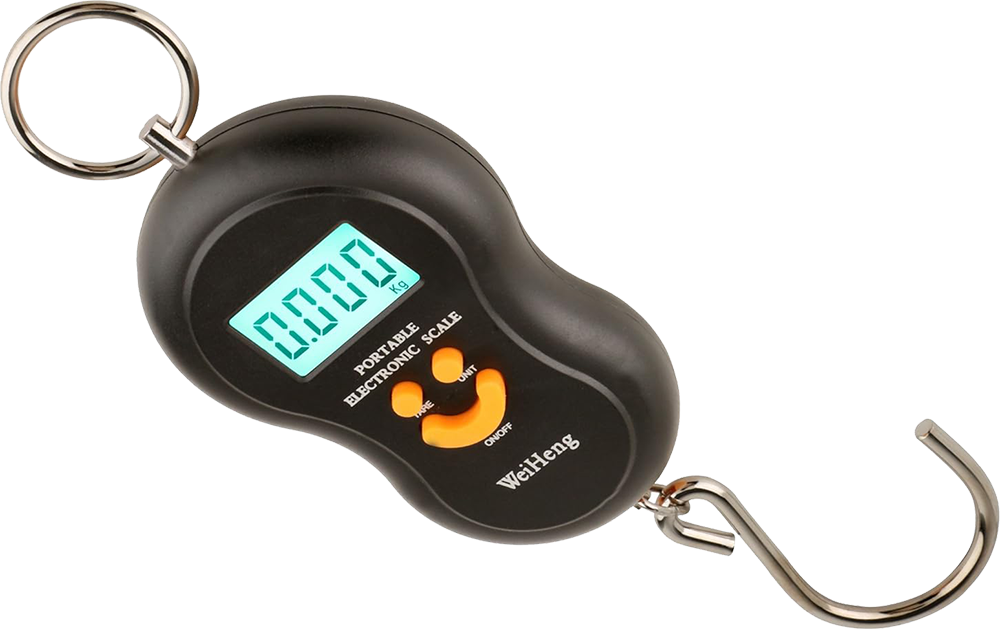 ميزان شنط محمول ، 50 كجم ، رقمي، اسود