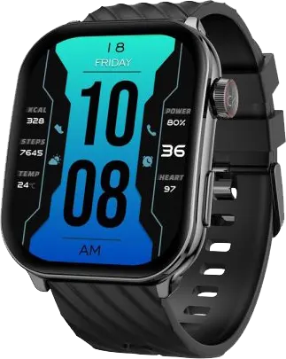 Scykei Civis Smart Watch 2.1'' AMOLED Display Bluetooth 5.3,Waterproof, Black