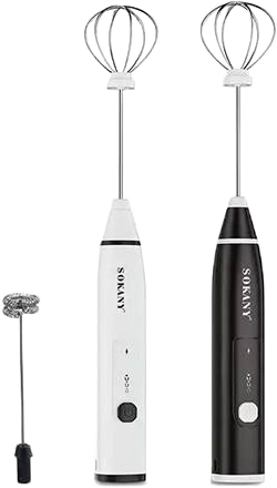 Sokany Hand Mixer, 20 Watts, with USB Charging Port, Multicolor, SK-1772