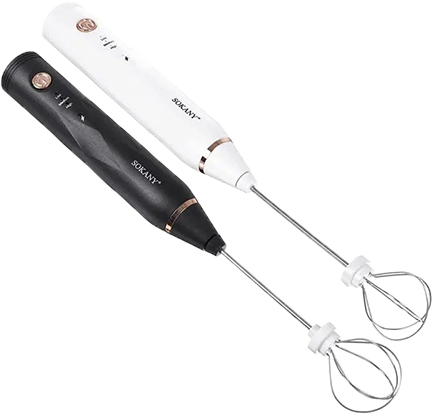 Sokany Hand Mixer, 20 Watts, with USB Charging Port, Multicolor, SK-1772