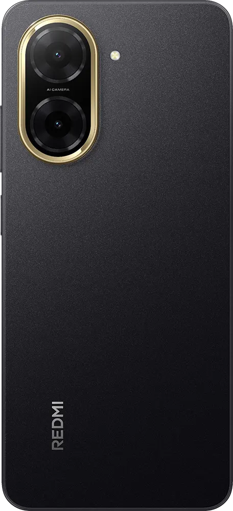 Redmi A5 Dual SIM Mobile, 128GB Memory, 4GB RAM, 4G LTE Network, Midnight Black