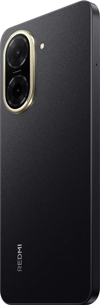 Redmi A5 Dual SIM Mobile, 128GB Memory, 4GB RAM, 4G LTE Network, Midnight Black