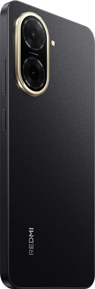 Redmi A5 Dual SIM Mobile, 128GB Memory, 4GB RAM, 4G LTE Network, Midnight Black