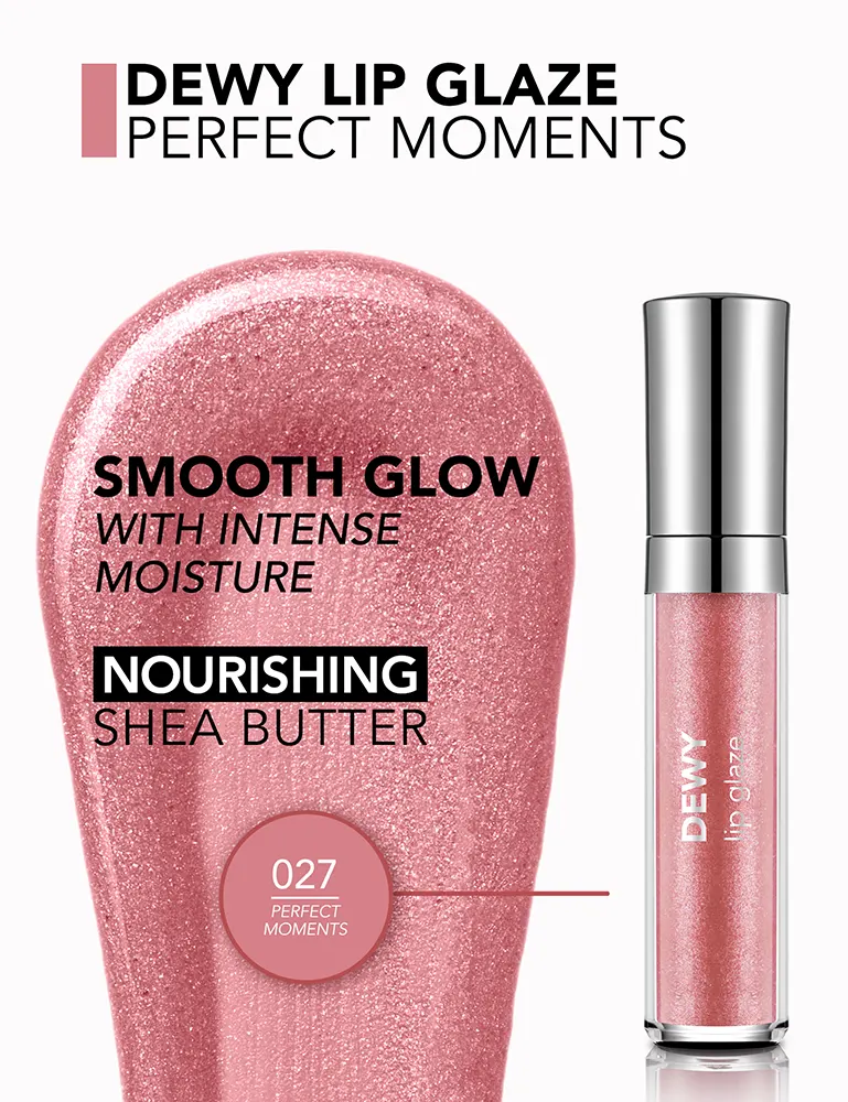 Flormar Dewy Lip Glaze, 027 Perfect Moments