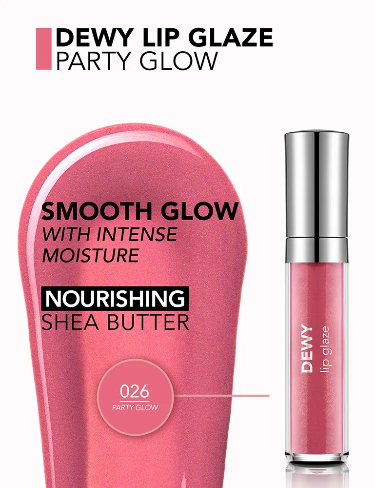 Flormar Dewy Lip Glaze, 026 Party GLow