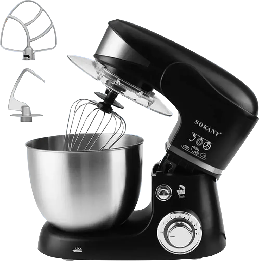 Sokany mixer, 1000 watts, 5 liters, white, SC-206B