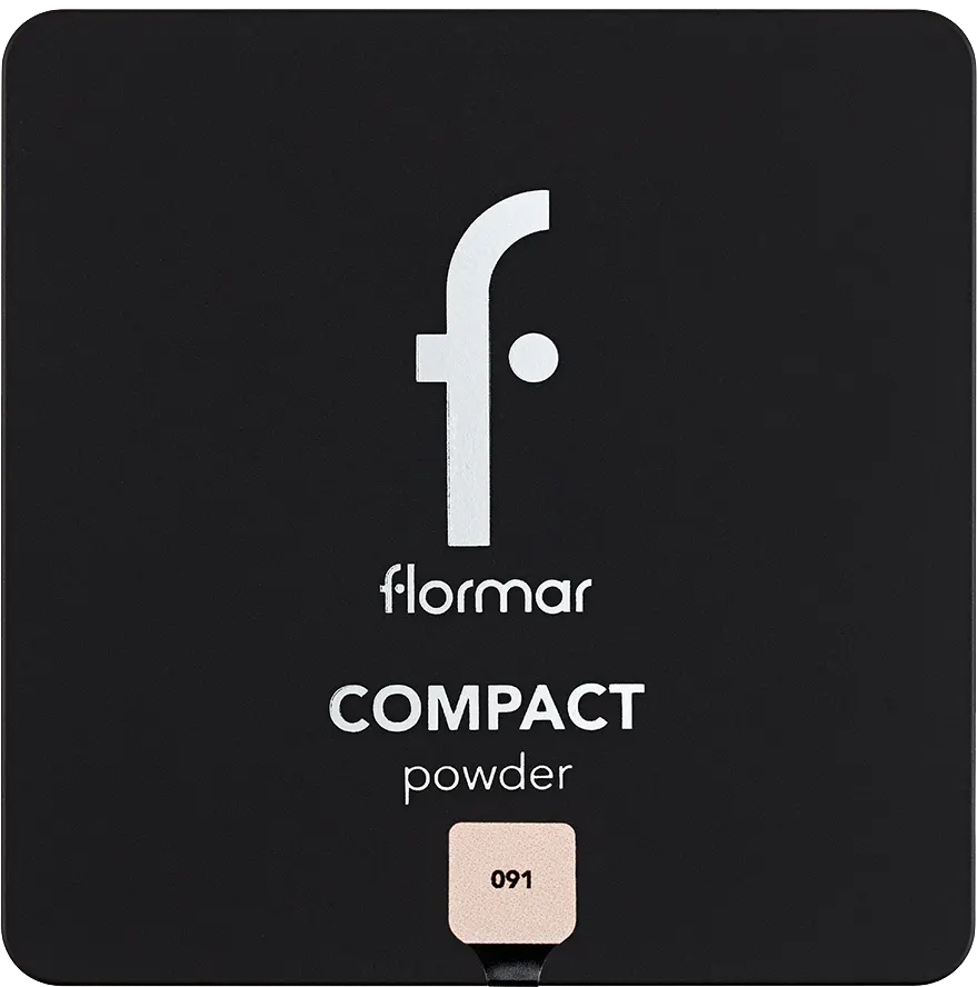 Flormar Compact Powder, 091 Medium Cream Rose