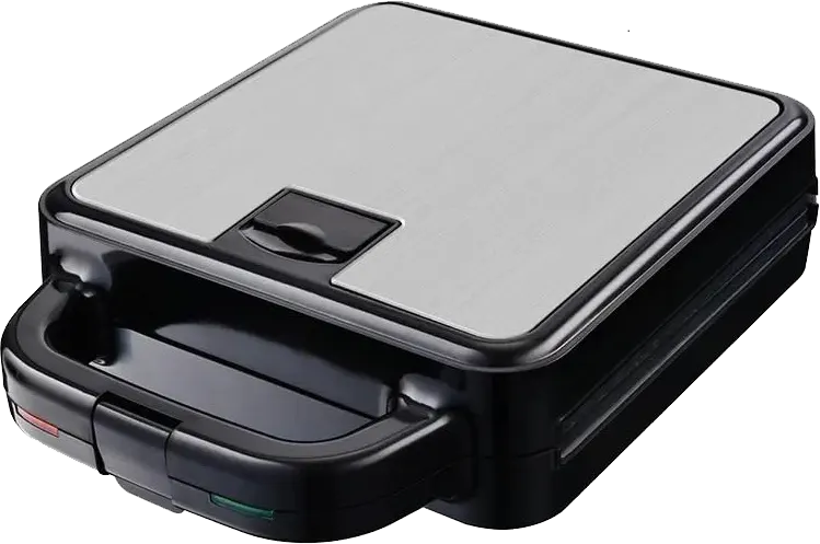 Sokany 2-in-1 Waffle Maker and Grill, 1400W, Black, SK-08119N