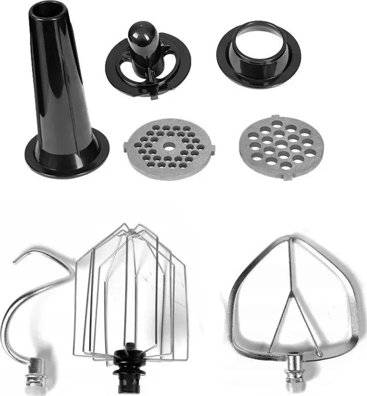 DSP Electric Mixer With Meat Grinder, 1000 Watt, 4 Litres, Grey, KM3042