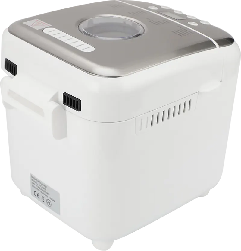 ماكينة صنع الخبز دي اس بي ، 600 وات، سعة حتى 1 كيلو ، شاشة رقمية ، ألمونيوم ، لون أبيض ، موديل KC3049