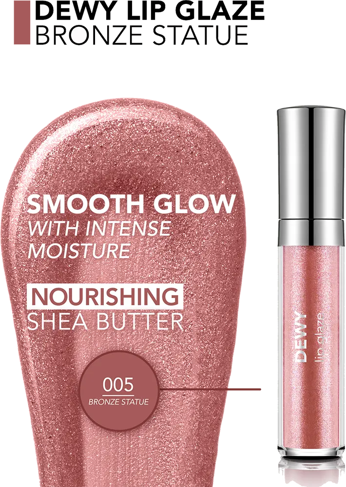 Flormar Dewy Lip Glaze, 005 Bronze Statue