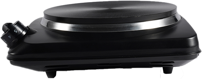 بوتاجاز مسطح كهربائي دي اس بي ، 1 عين، 1500 وات، 5 مستويات حرارة، أسود، KD5054