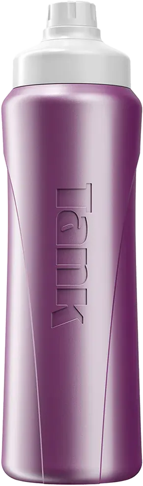 Tank Me Super Cool Water Bottle, 650ml, Purple