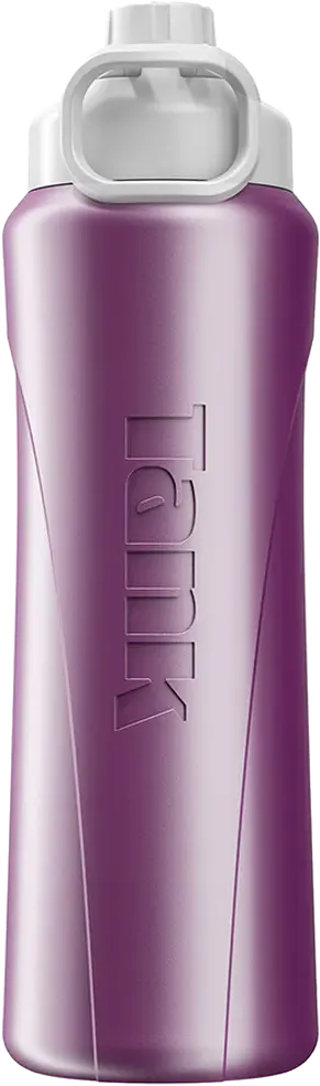 Tank Me Super Cool Water Bottle, 650ml, Purple