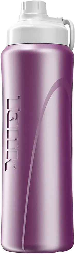 Tank Me Super Cool Water Bottle, 650ml, Purple