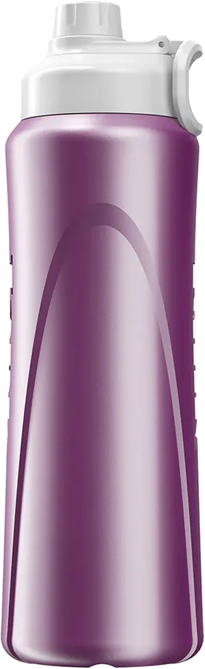 Tank Me Super Cool Water Bottle, 650ml, Purple