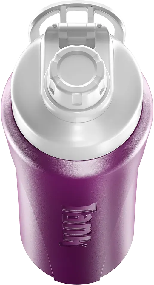Tank Me Super Cool Water Bottle, 650ml, Purple