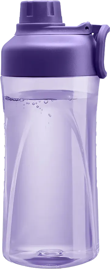 Tank Tritan transparent Bottle 550 ml, Purple