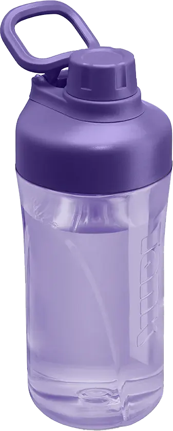 Tank Tritan transparent Bottle 550 ml, Purple