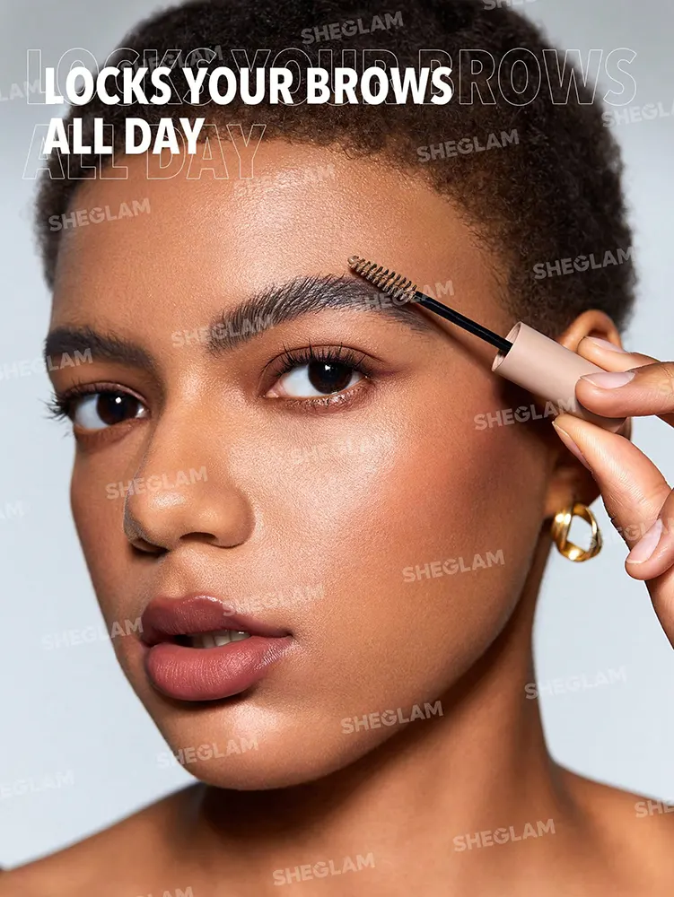 Sheglam Striking Brow Gel, Medium Brown