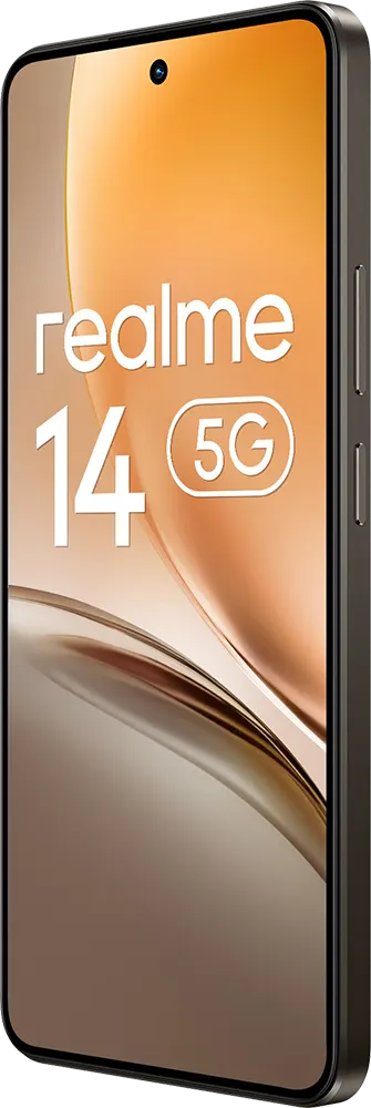 Realme 14 Dual SIM, 256GB Memory, 12GB RAM, 5G, Storm Titanium