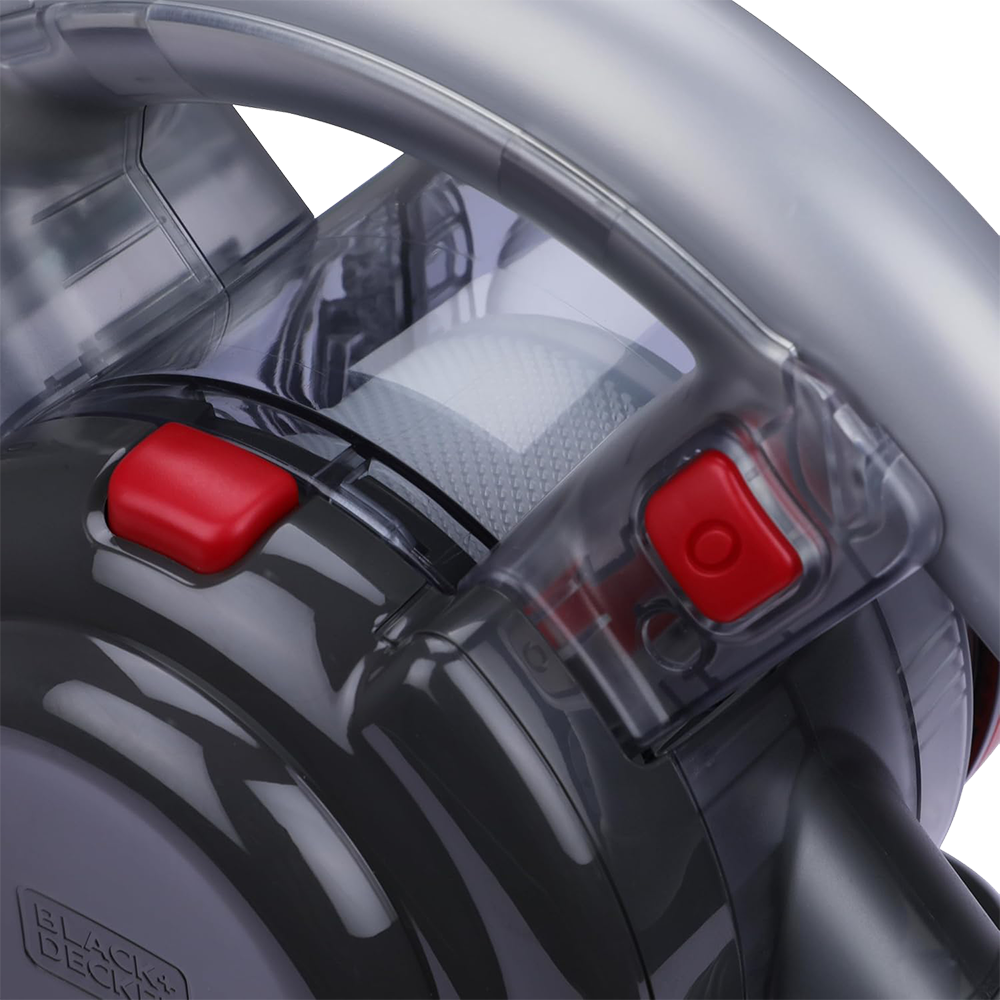 Black & Decker Handheld Vacuum Cleaner, 12V, 12.5W, 5ft Hose, Grey*Red, PD1200AV (Ansia Warranty)