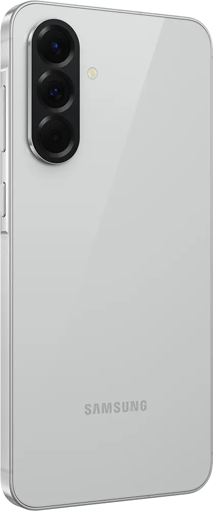 موبايل سامسونج جلاكسي A56، ثنائي الشريحة، ذاكرة داخلية 256 جيجابايت، رامات 12 جيجابايت، شبكة الجيل الخامس، رمادي فاتح