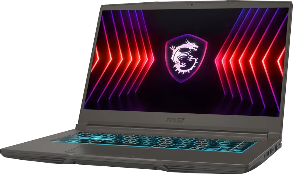Laptop MSI Thin 15 B13UC-2615XEG, Intel® Core™ I7-13620H, 13th Gen, 16GB RAM, 512GB SSD Hard Disk, NVIDIA® GeForce RTX™ 3050 ,4GB GDDR6 Graphics Card, 15.6 Inch FHD Display, DOS, Gray