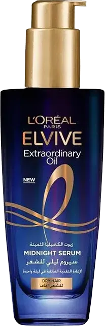 L'oréal Elvive Extraordinary Oil Perfecting Night Serum For Dry Hair, 100Ml