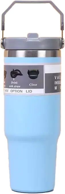 Stainless Steel Thermos Flask, 900ml, Assorted Colors, Model 2838