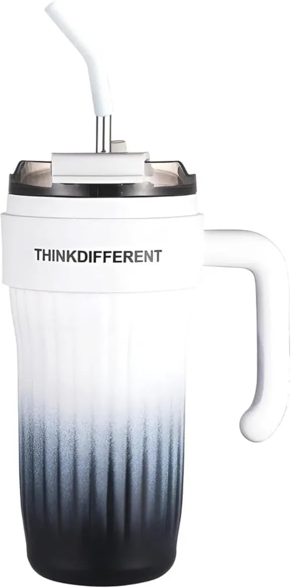 Stainless Steel Thermos Flask, 1.18L, Assorted Colors, Model 2845