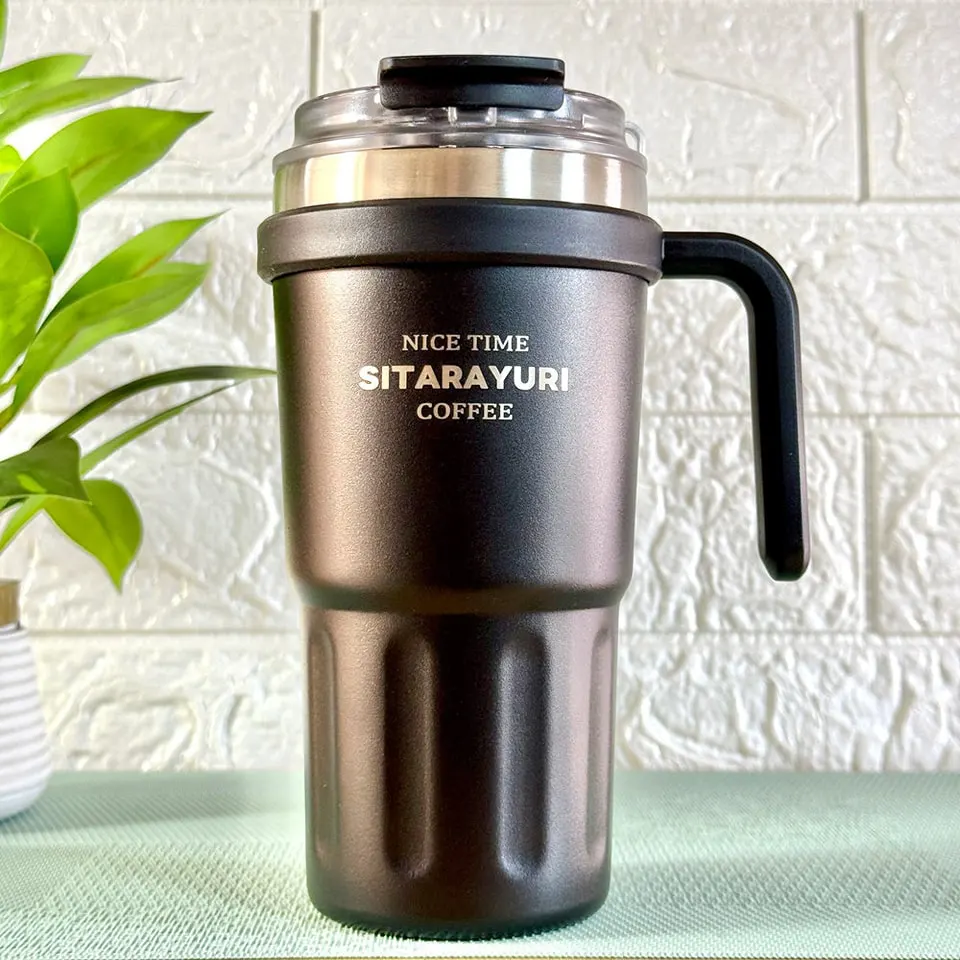 ترمس حراري ستانلس ستيل ، سعة 600 ملي، ألوان متعددة، موديل 2844