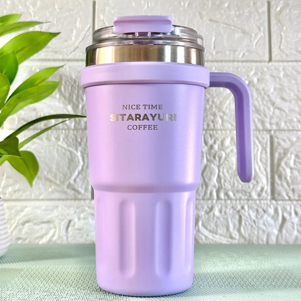 ترمس حراري ستانلس ستيل ، سعة 600 ملي، ألوان متعددة، موديل 2844