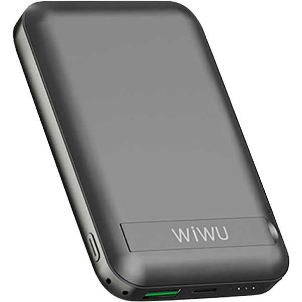 باور بانك لاسلكي ويوو سناب كيوب، 10000 مللي أمبير، شحن سلكي 22.5 وات، شحن لاسلكي 15وات، 2 منفذ ، أسود، SC10000WHT