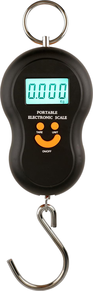 ميزان شنط محمول ، 50 كجم ، رقمي، اسود