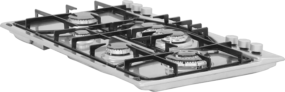 بوتاجاز مسطح بلت ان اريستون ، 90 سم ، 6 شعلة، غاز ، ستانليس ، PHN961 TS-IX-A