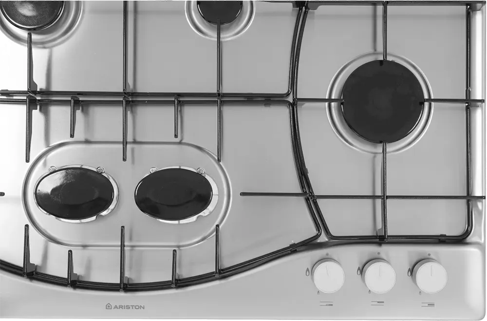 بوتاجاز مسطح بلت ان اريستون ، 90 سم ، 6 شعلة، غاز ، ستانليس ، PHN961 TS-IX-A