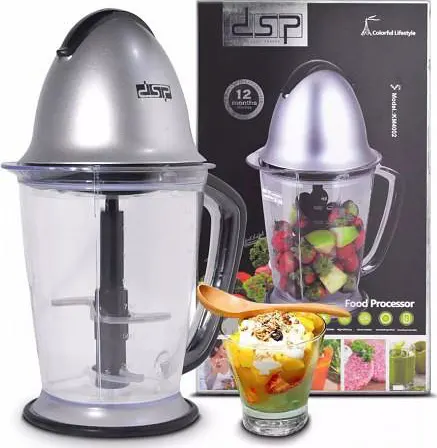 DSP Vegetable Chopper 200W, 1.5L, Silver, Model KM4002