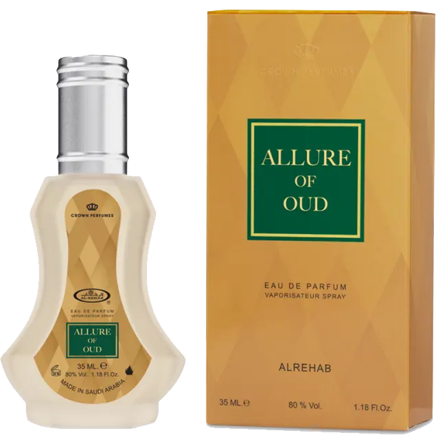 Allure Of Oud By Al Rehab For Unisex Edp, 35Ml