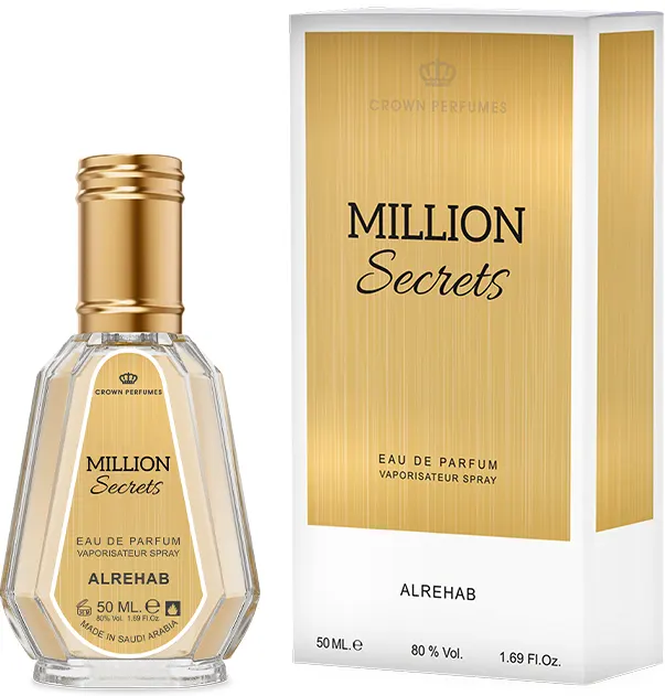 Million Secrets By Al Rehab For Women Edp, 50Ml