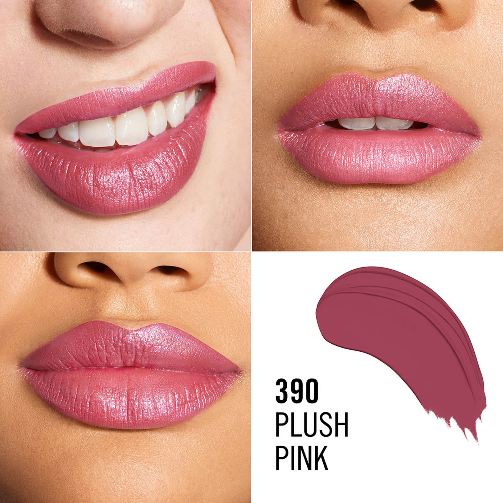 Rimmel Lasting Finish Lipstick, 390 Plush Pink