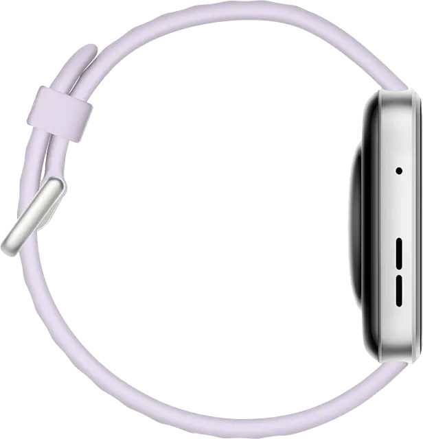 ساعة هواوي فيت 4 الذكية، شاشة أموليد مقاس 1.82 بوصة، حزام مطاطي فلوري، مقاومة للماء، لون بنفسجي ،SYA-B09