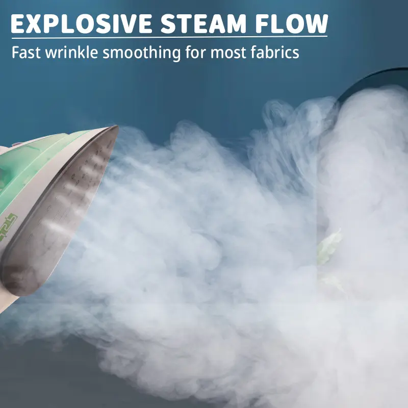 مكواة ملابس بخار دي اس بي 1500 وات، الواان متعددة، موديل KD1002B