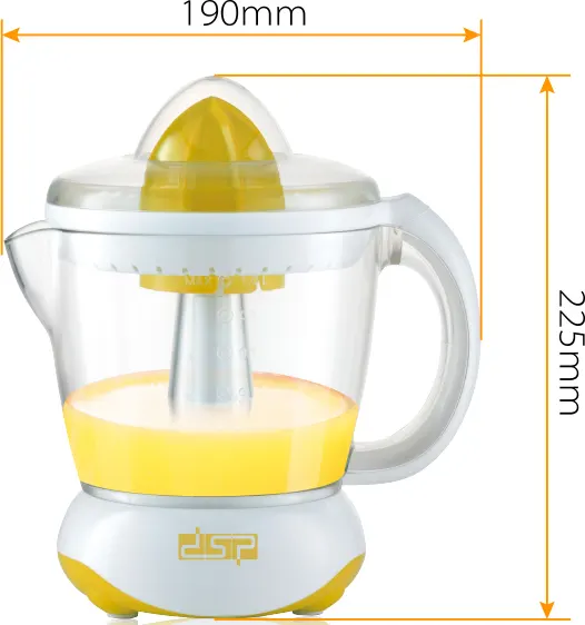 DSP Orange Juicer 1L, 40W, White, KJ1002